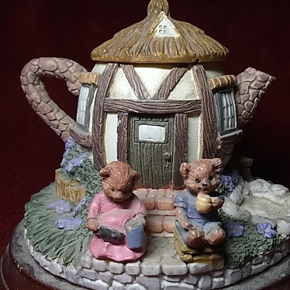 Just relaxing miniature teapot